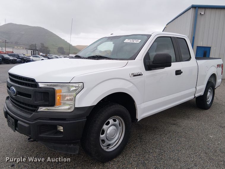 image for item YA2460 2018 Ford F150 Ext. Cab pickup truck
