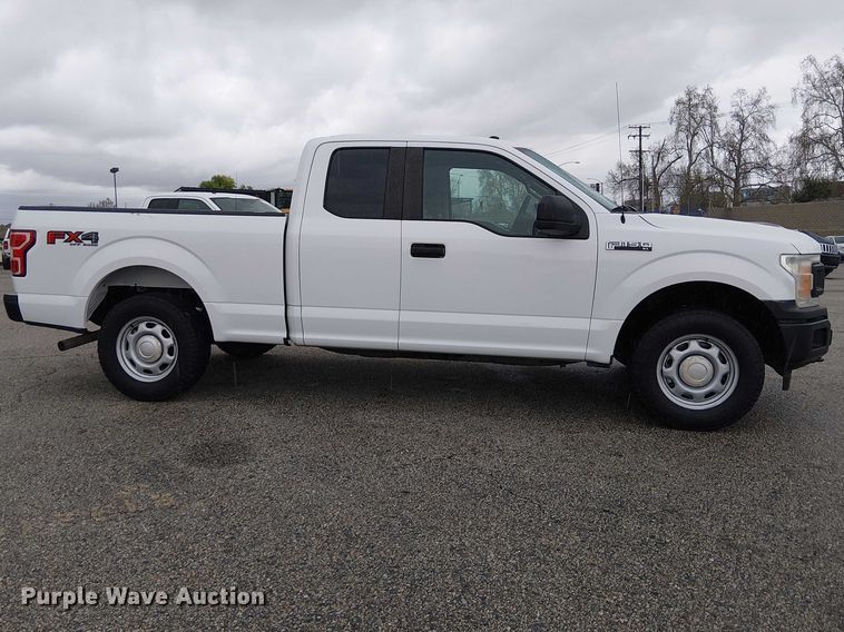 image for item YA2460 2018 Ford F150 Ext. Cab pickup truck