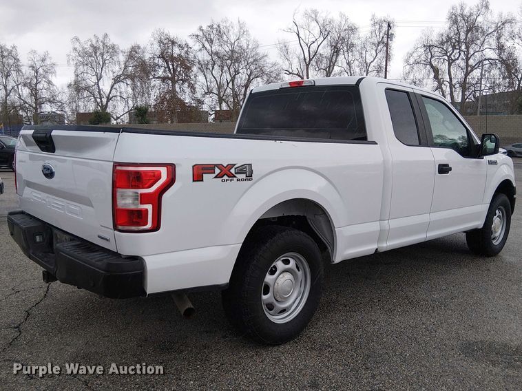 image for item YA2460 2018 Ford F150 Ext. Cab pickup truck