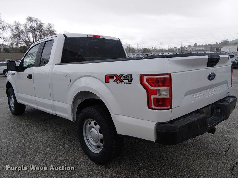 image for item YA2460 2018 Ford F150 Ext. Cab pickup truck