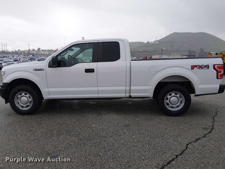 image for item YA2460 2018 Ford F150 Ext. Cab pickup truck