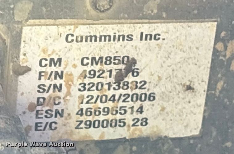 image for item YA2500 2007 Ford F650 Super Duty refuse truck