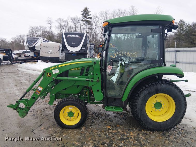image for item YA2627 2022 John Deere 3046R MFWD tractor