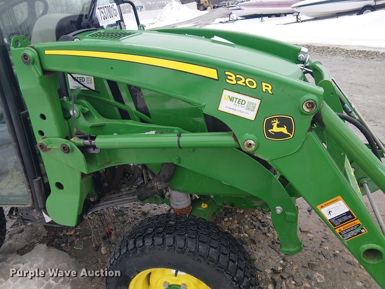 image for item YA2627 2022 John Deere 3046R MFWD tractor