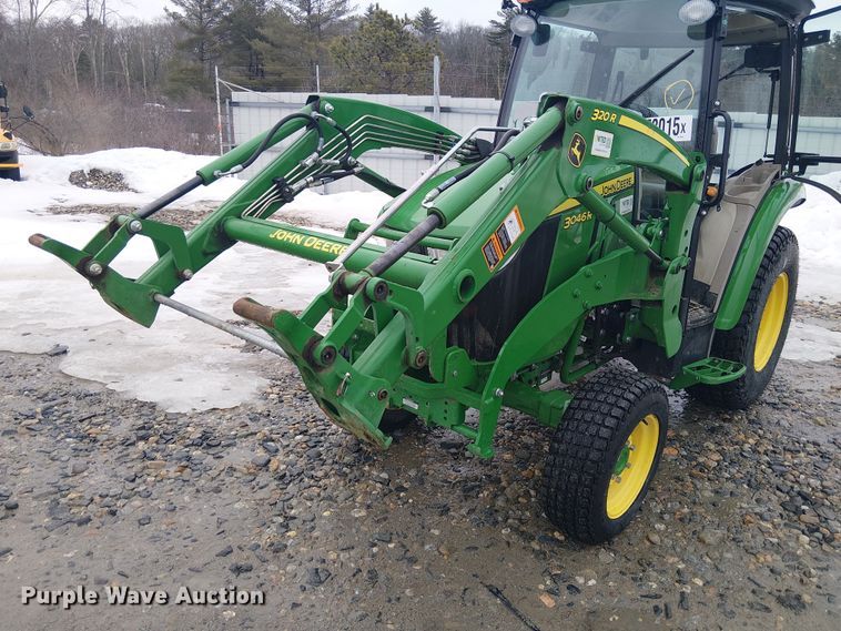 image for item YA2627 2022 John Deere 3046R MFWD tractor