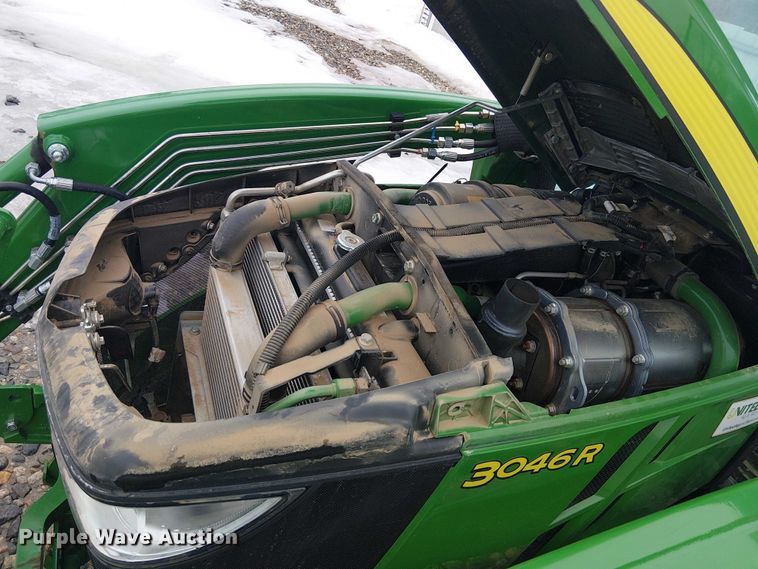 image for item YA2627 2022 John Deere 3046R MFWD tractor