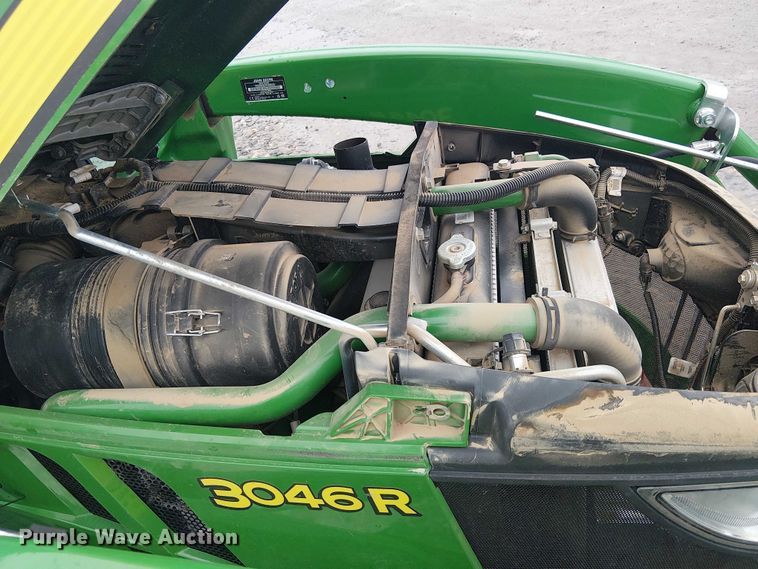 image for item YA2627 2022 John Deere 3046R MFWD tractor