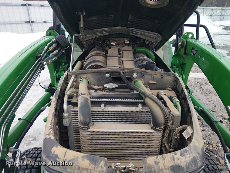 image for item YA2627 2022 John Deere 3046R MFWD tractor