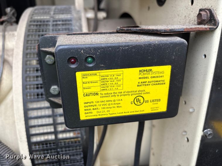 image for item YA2701 2005 Kohler Power Systems 60 generator