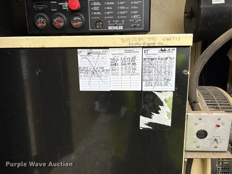 image for item YA2701 2005 Kohler Power Systems 60 generator