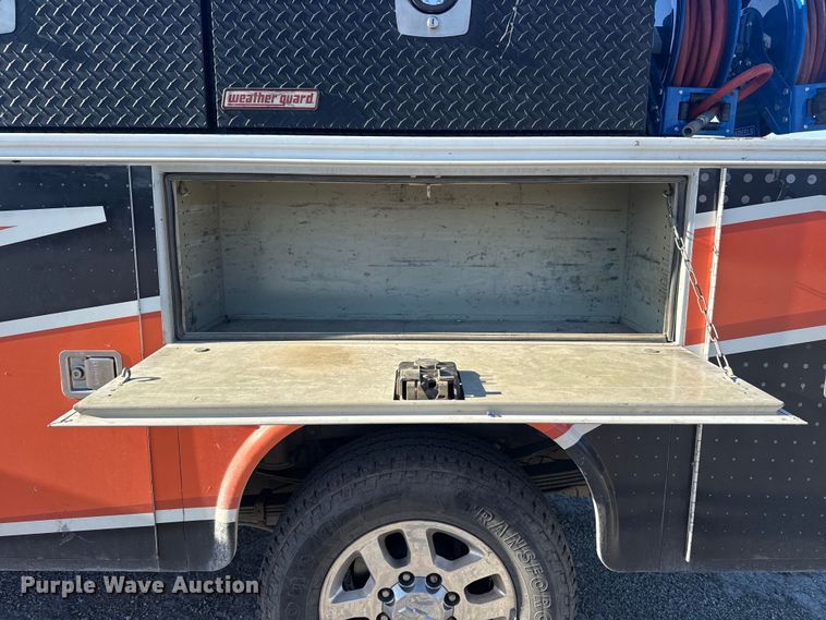 image for item DQ4264 2012 Chevrolet Silverado 3500 Crew Cab utility bed pickup truck