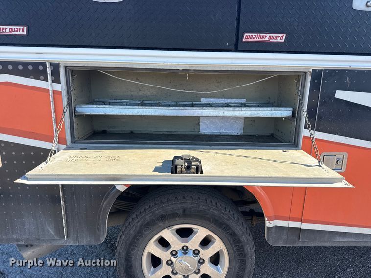 image for item DQ4264 2012 Chevrolet Silverado 3500 Crew Cab utility bed pickup truck