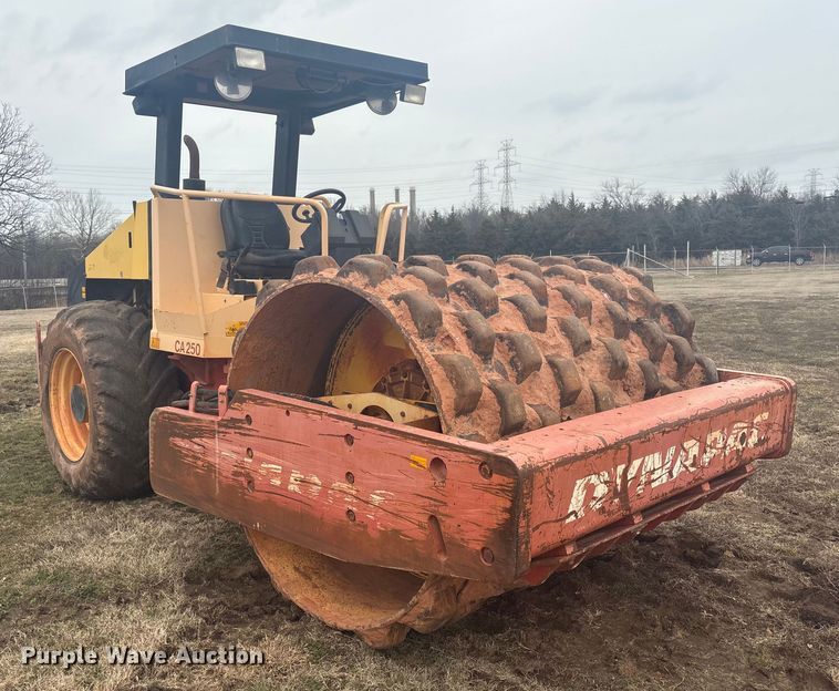 image for item DQ4266 2004 Dynapac CA250PD Single Drum Vibratory Roller