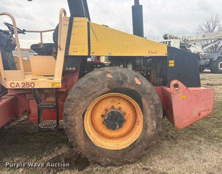 image for item DQ4266 2004 Dynapac CA250PD Single Drum Vibratory Roller