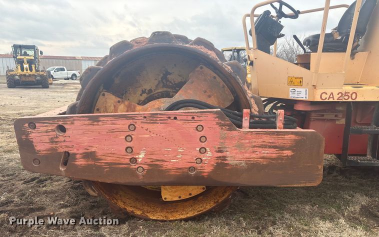 image for item DQ4266 2004 Dynapac CA250PD Single Drum Vibratory Roller