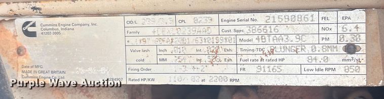 image for item DQ4266 2004 Dynapac CA250PD Single Drum Vibratory Roller