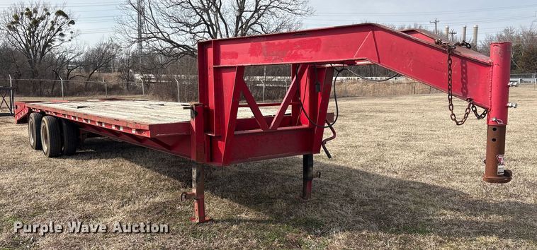 image for item DQ4270 2003 Coose Trailer Manufacturing C8053 equipment trailer