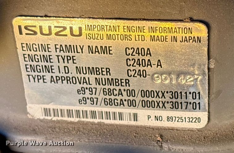 image for item DQ4275 Airman PDS185S air compressor