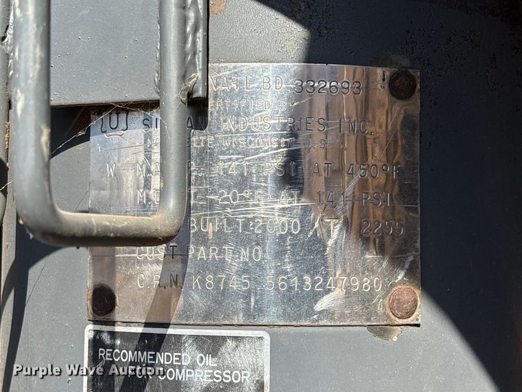 image for item DQ4275 Airman PDS185S air compressor