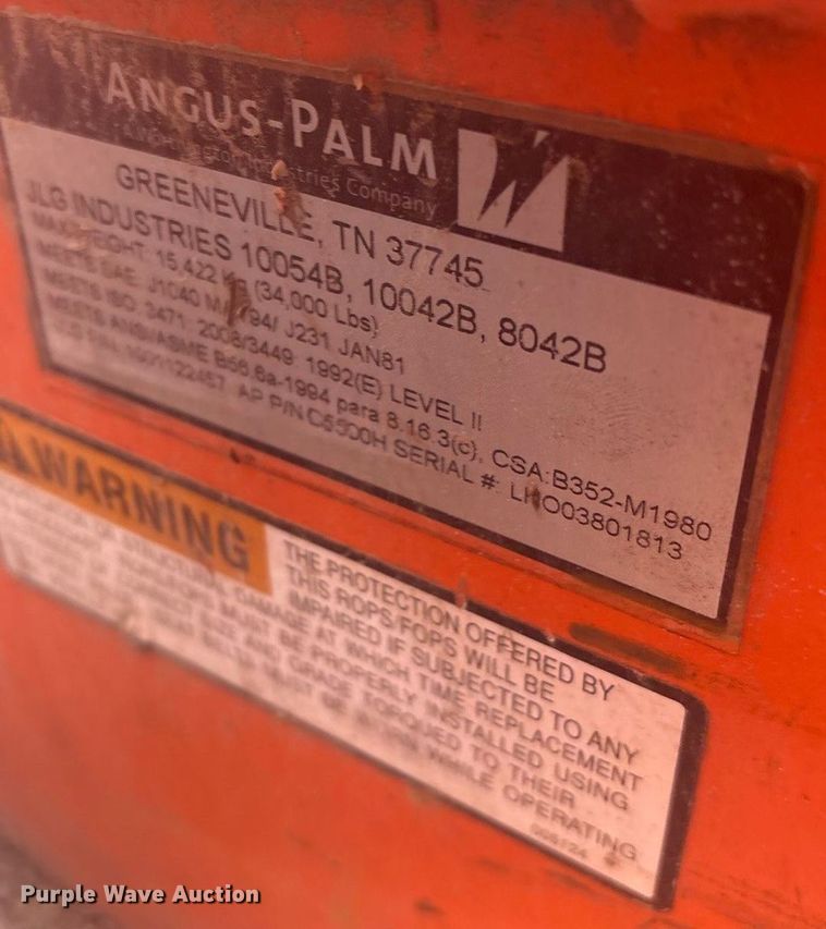 image for item DQ4281 2013 JLG 10042 telehandler