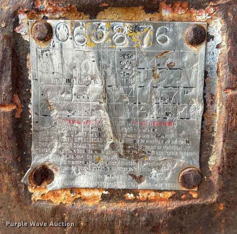 image for item DQ4282 2000 Terex RT 160 crane