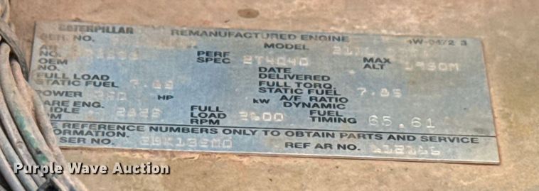 image for item DQ4284 1991 GMC C6500 dump truck