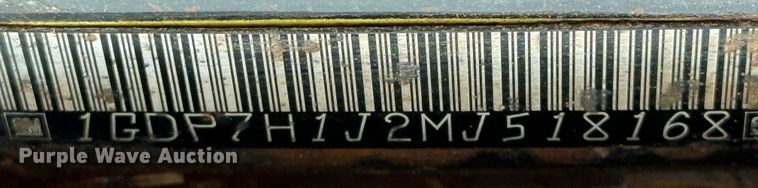 image for item DQ4284 1991 GMC C6500 dump truck