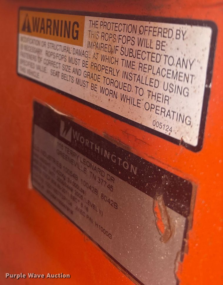 image for item DQ4285 2017 JLG Skytrak 10042 telehandler