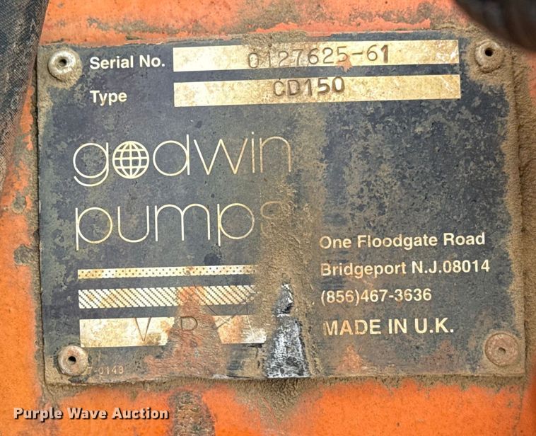 image for item DQ4289 Godwin Pumps CD150 pump