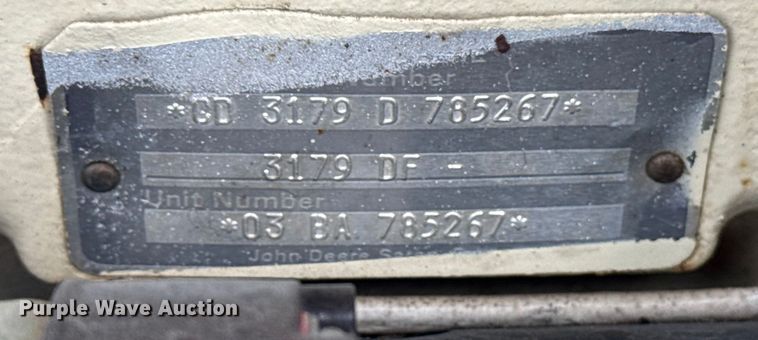 image for item DQ4291 Ingersoll Rand air compressor