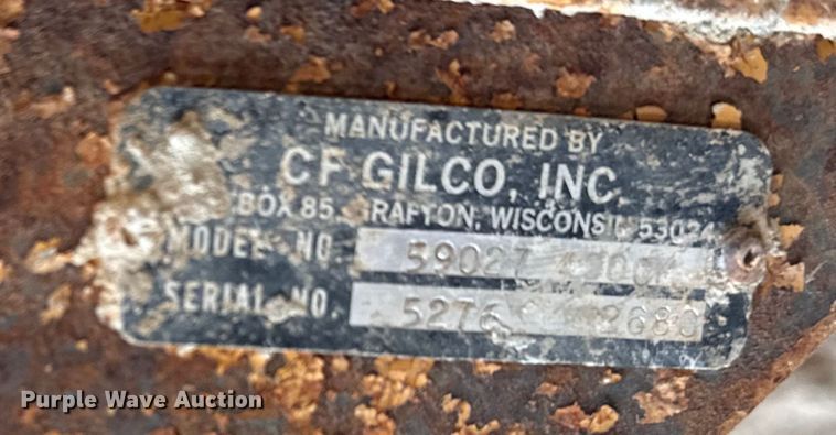 image for item DQ4309 CF Gilco, Inc. 59027 concrete mixer