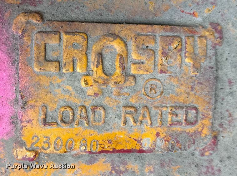 image for item DQ4316 Crosby crane block