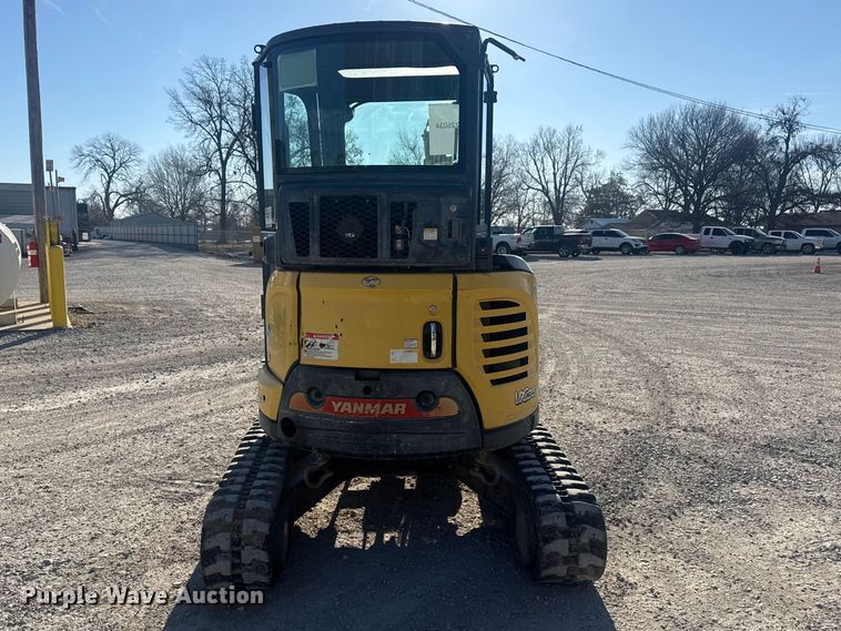 image for item DQ4324 2016 Yanmar ViO35-6A mini excavator