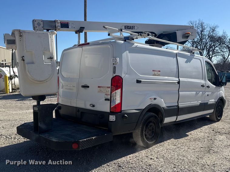 image for item DQ4325 2018 Ford Transit 350 van with bucket lift