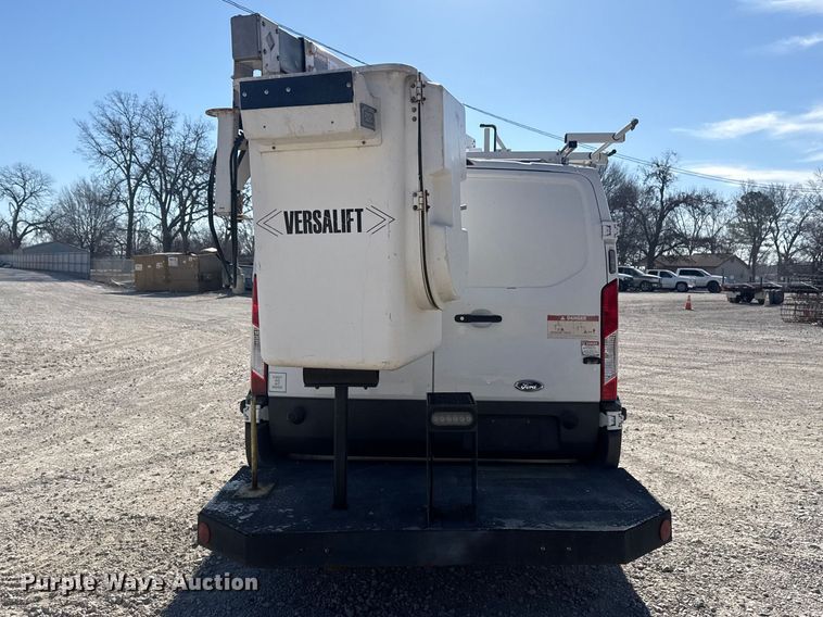 image for item DQ4325 2018 Ford Transit 350 van with bucket lift