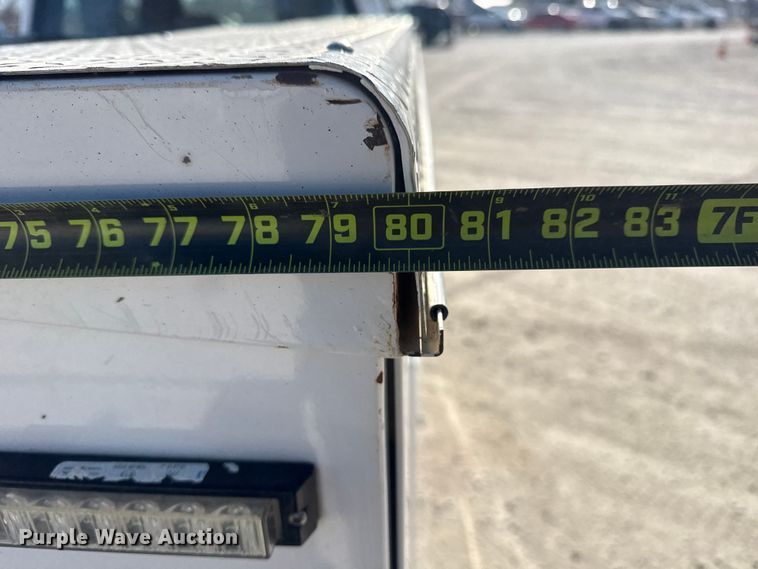 image for item DQ4327 2018 Ford F250 Super Duty Ext. Cab utility bed pickup truck