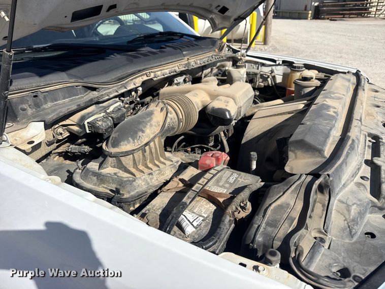 image for item DQ4327 2018 Ford F250 Super Duty Ext. Cab utility bed pickup truck