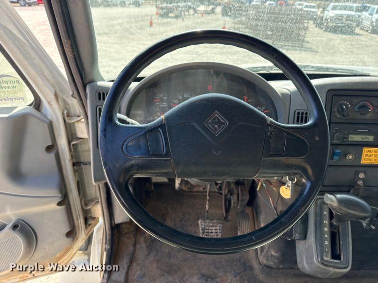 image for item DQ4332 2006 International 4300 flatbed truck with vacuum excavator