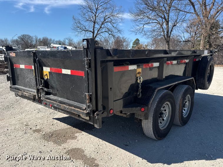 image for item DQ4334 2018 Maxey Trailers Mfg. dump trailer