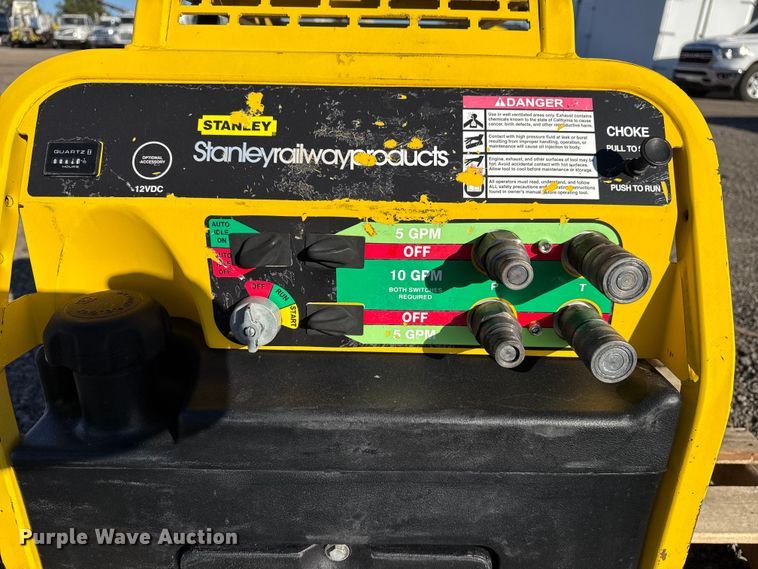 image for item DQ4356 Stanley Railway Products hydraulic power pack