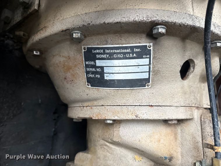 image for item DQ4359 1994 LeRoi International Inc. Q185JD-E air compressor