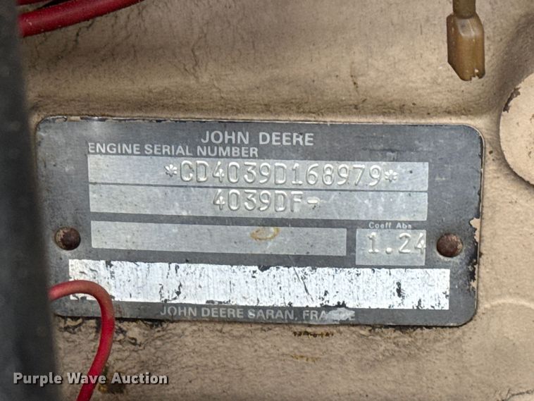 image for item DQ4359 1994 LeRoi International Inc. Q185JD-E air compressor