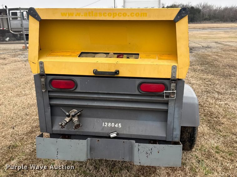 image for item DQ4360 2013 Atlas Copco XAS185 air compressor