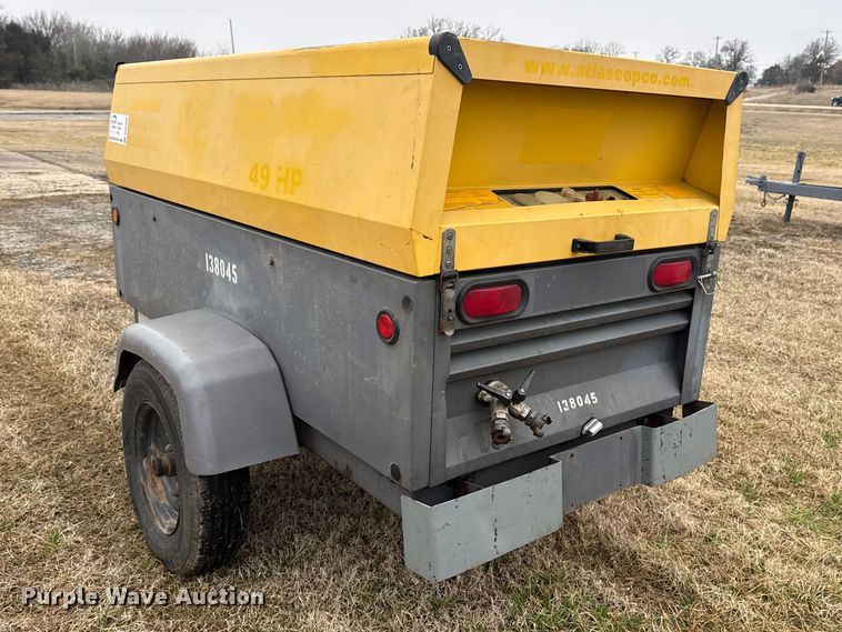 image for item DQ4360 2013 Atlas Copco XAS185 air compressor