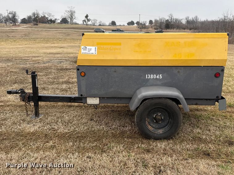 image for item DQ4360 2013 Atlas Copco XAS185 air compressor