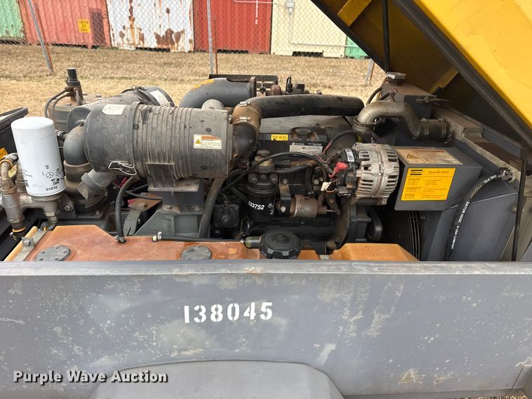 image for item DQ4360 2013 Atlas Copco XAS185 air compressor