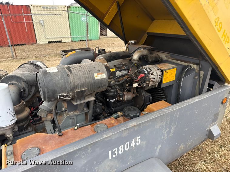 image for item DQ4360 2013 Atlas Copco XAS185 air compressor