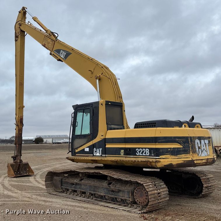 image for item DT0023 1998 Caterpillar 322B L long reach excavator