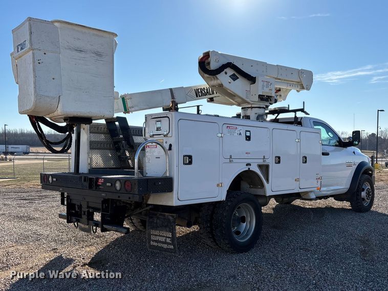 image for item DT0041 2016 RAM 5500 bucket truck