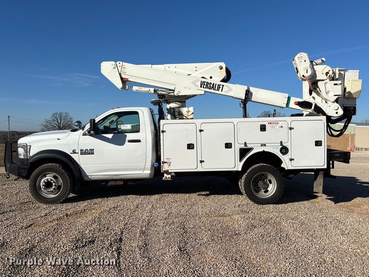 image for item DT0041 2016 RAM 5500 bucket truck